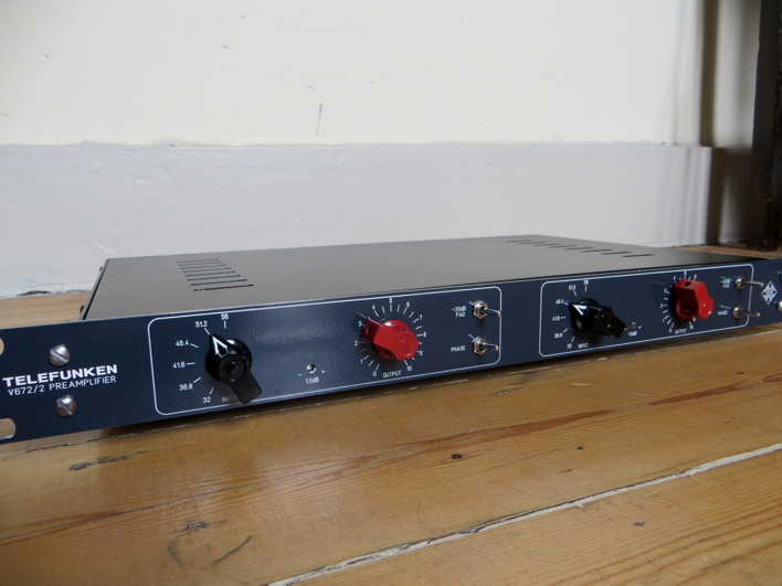 Telefunken V672/2 output level control GroupDIY Audio Forum